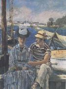 Edouard Manet Argenteuil (The Boating Party) (mk09) oil on canvas